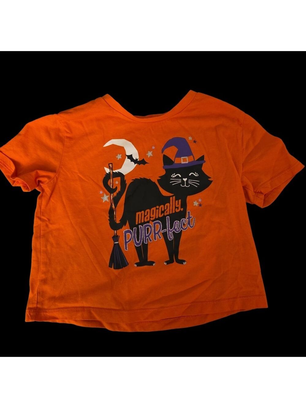 Halloween Graphic T-Shirts - Black and Orange Size S And L - Picture 5 of 7